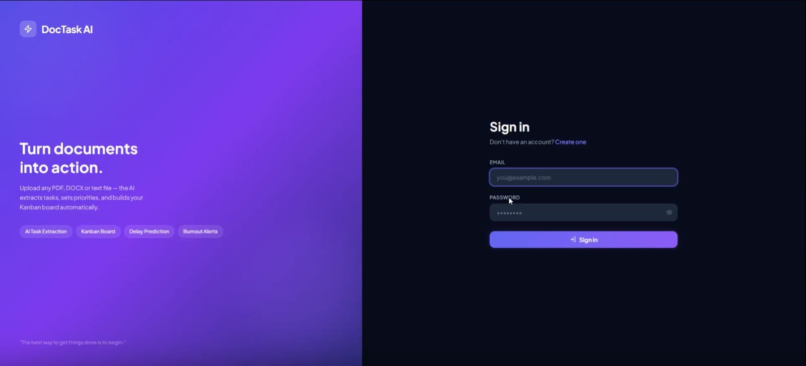POC Project screenshot 1